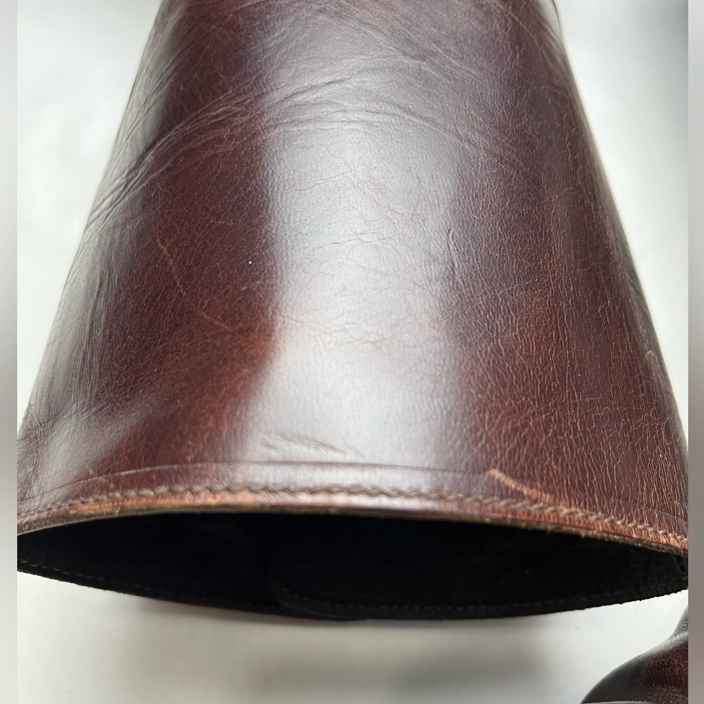 Bottega Veneta Dark Brown Leather Boots - Picture 10 of 16
